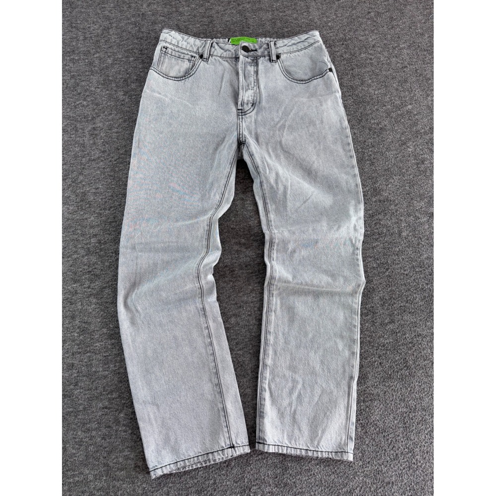 Sandrine Rose SR The Virgin Label Grey‎ Straight Leg Jeans Size 25